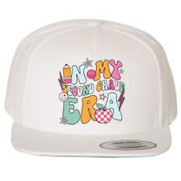 In My Second Grade Era Back To School Retro Groovy 2nd Grade Wool Snapback Cap