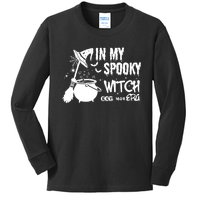 In My Spooky Witch Era Funny Halloween Kids Long Sleeve Shirt