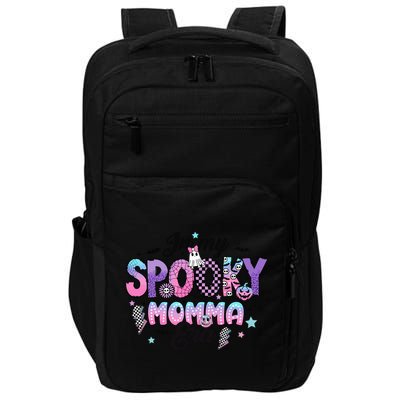 In My Spooky Momma Era Smile Face Halloween Cute Ghost Impact Tech Backpack