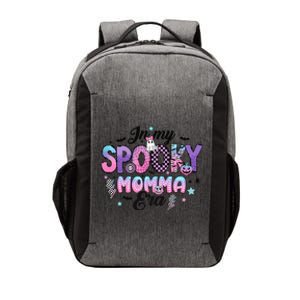 In My Spooky Momma Era Smile Face Halloween Cute Ghost Vector Backpack