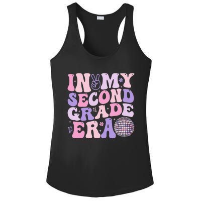 In My Second Grade Era Back To School Teacher Gift Ladies PosiCharge Competitor Racerback Tank