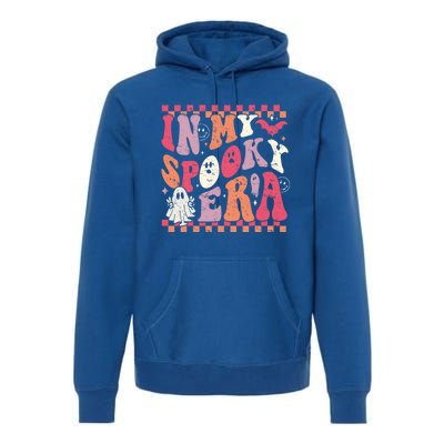 In My Spooky Era Groovy Hippie Halloween Ghost Cute Gift Premium Hoodie