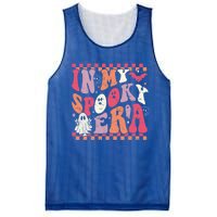 In My Spooky Era Groovy Hippie Halloween Ghost Cute Gift Mesh Reversible Basketball Jersey Tank