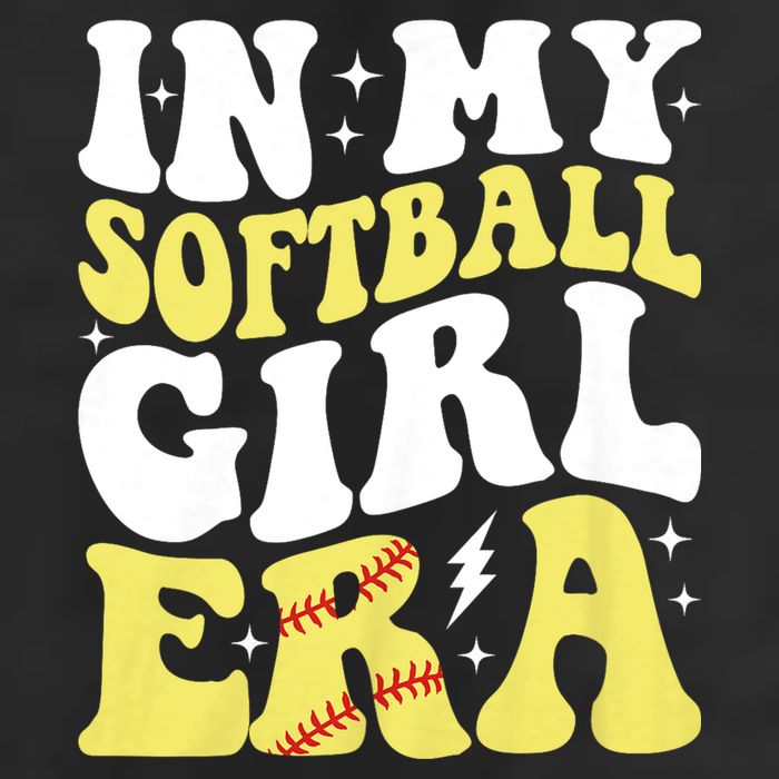 In My Softball Girl Era Retro Groovy Softball Girl 11oz C Handle Ceramic Mug