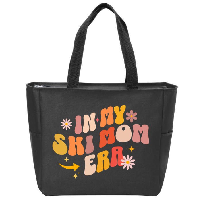 In My Ski Mom Era Zip Tote Bag