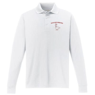 In My Silly Goose Era Silly Goose Performance Long Sleeve Polo