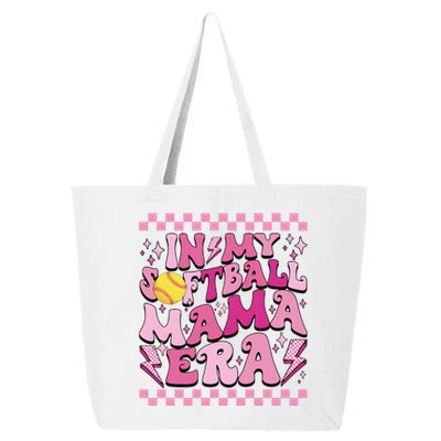 In My Softball Mama Era Pink Softball Mom 25L Jumbo Tote