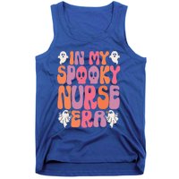 In My Spooky Nurse Era Groovy Retro Spooky Nurse Halloween Cute Gift Tank Top