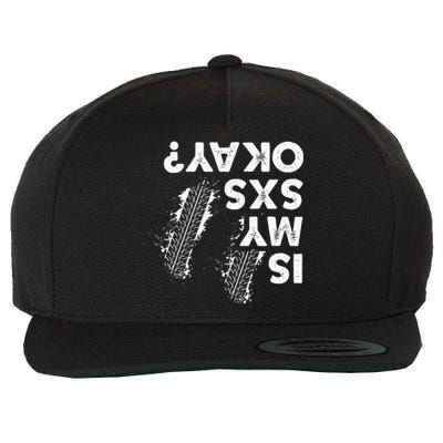 Is My Sxs Okay Funny Side By Side Sxs Utv Wool Snapback Cap