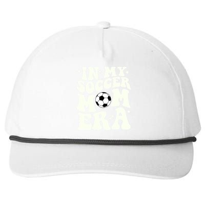 In My Soccer Mom Era Snapback Five-Panel Rope Hat