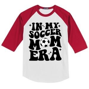 In My Soccer Mom Era Kids Colorblock Raglan Jersey