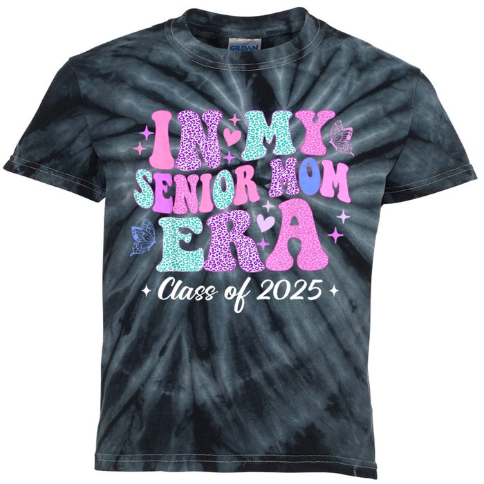 In My Senior Mom Era Class Of 2025 Senior Mom 2025 Kids Tie-Dye T-Shirt