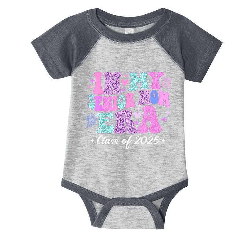 In My Senior Mom Era Class Of 2025 Senior Mom 2025 Infant Baby Jersey Bodysuit