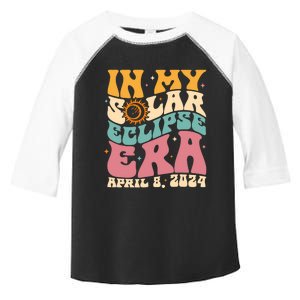 In My Solar Eclipse Era April 8th 2024 Astronomy Toddler Fine Jersey T-Shirt