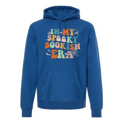 In My Spooky Boooookish Era Ghost Reading Books Halloween Cute Gift Premium Hoodie