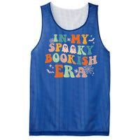 In My Spooky Boooookish Era Ghost Reading Books Halloween Cute Gift Mesh Reversible Basketball Jersey Tank