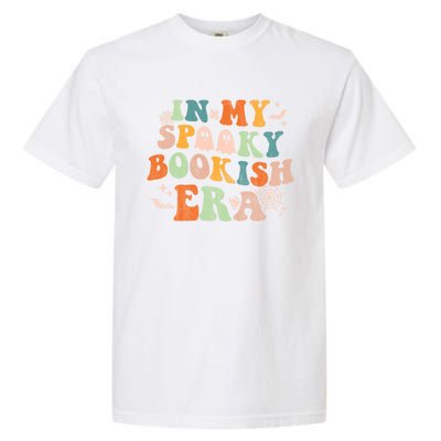 In My Spooky Boooookish Era Ghost Reading Books Halloween Cute Gift Garment-Dyed Heavyweight T-Shirt