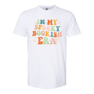 In My Spooky Boooookish Era Ghost Reading Books Halloween Cute Gift Softstyle CVC T-Shirt