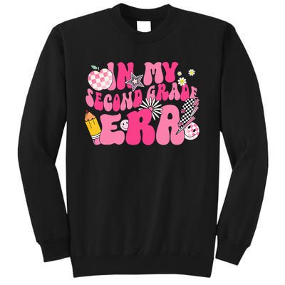 In My Second Grade Era Back To School 2nd Grade Retro Groovy Sweatshirt