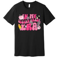 In My Second Grade Era Back To School 2nd Grade Retro Groovy Premium T-Shirt