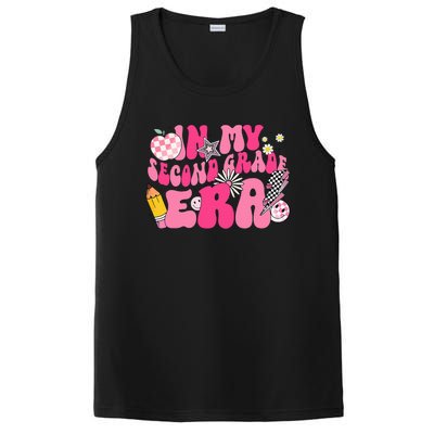 In My Second Grade Era Back To School 2nd Grade Retro Groovy PosiCharge Competitor Tank