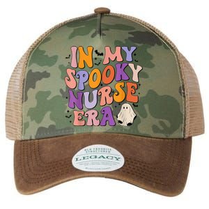 In My Spooky Nurse Era Halloween Groovy Witchy Spooky Nurse Legacy Tie Dye Trucker Hat