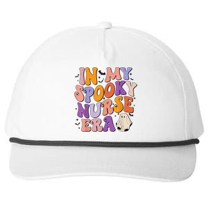 In My Spooky Nurse Era Halloween Groovy Witchy Spooky Nurse Snapback Five-Panel Rope Hat