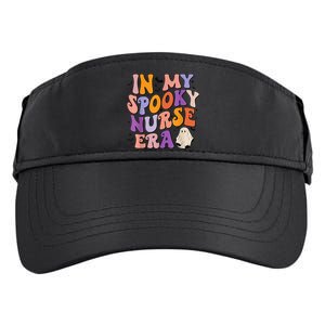 In My Spooky Nurse Era Halloween Groovy Witchy Spooky Nurse Adult Drive Performance Visor