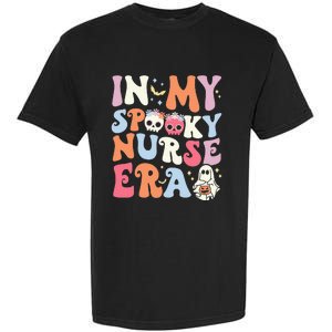 In My Spooky Nurse Era Halloween Groovy Witchy Spooky Nurse Garment-Dyed Heavyweight T-Shirt