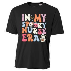 In My Spooky Nurse Era Halloween Groovy Witchy Spooky Nurse Cooling Performance Crew T-Shirt