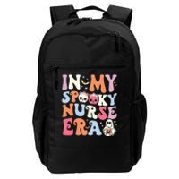 In My Spooky Nurse Era Halloween Groovy Witchy Spooky Nurse Daily Commute Backpack