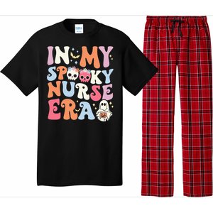 In My Spooky Nurse Era Halloween Groovy Witchy Spooky Nurse Pajama Set