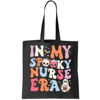 In My Spooky Nurse Era Halloween Groovy Witchy Spooky Nurse Tote Bag