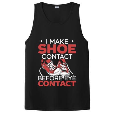 I Make Shoe Contact Before Eye Contact Sneakerhead PosiCharge Competitor Tank