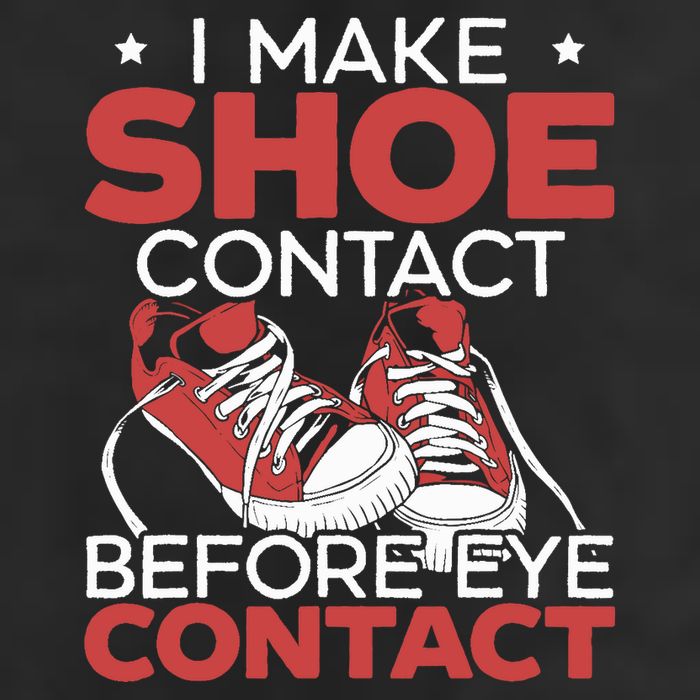 I Make Shoe Contact Before Eye Contact Sneakerhead Golf Towel