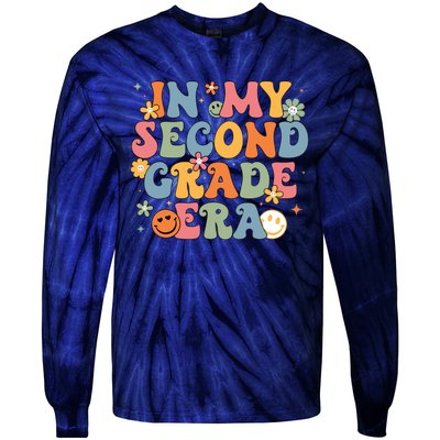 In My Second Grade Era Back To School Tie-Dye Long Sleeve Shirt