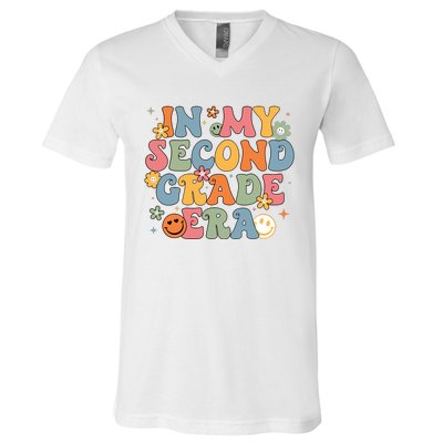 In My Second Grade Era Back To School V-Neck T-Shirt