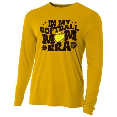 In My Softball Mom Era Softball Mama Wo Retro Cooling Performance Long Sleeve Crew