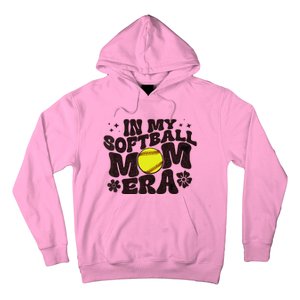 In My Softball Mom Era Softball Mama Wo Retro Hoodie