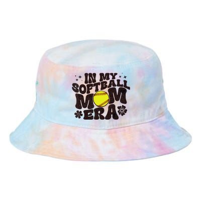 In My Softball Mom Era Softball Mama Wo Retro Tie Dye Newport Bucket Hat