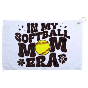 In My Softball Mom Era Softball Mama Wo Retro Grommeted Golf Towel