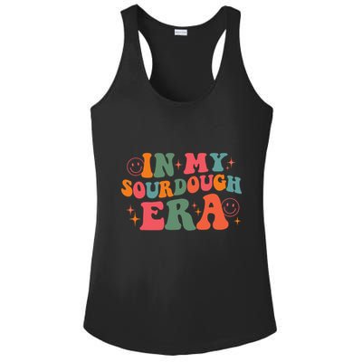 In My Sourdough Era Bread Baking Sourdough Ladies PosiCharge Competitor Racerback Tank