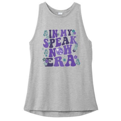 In My SpeakNow Era T.S. TS Speak Ladies PosiCharge Tri-Blend Wicking Tank