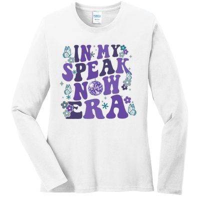 In My SpeakNow Era T.S. TS Speak Ladies Long Sleeve Shirt