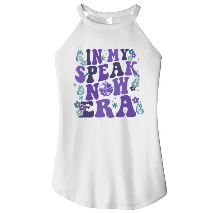 In My SpeakNow Era T.S. TS Speak Women’s Perfect Tri Rocker Tank