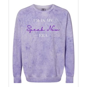 In My Speak Now Era Colorblast Crewneck Sweatshirt