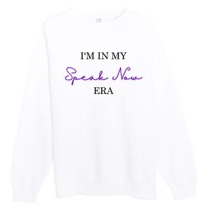 In My Speak Now Era Premium Crewneck Sweatshirt