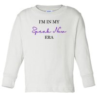 In My Speak Now Era Toddler Long Sleeve Shirt