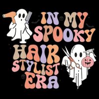 In My Spooky Hair Stylist Era Hairdresser Halloween Impact Tech Backpack