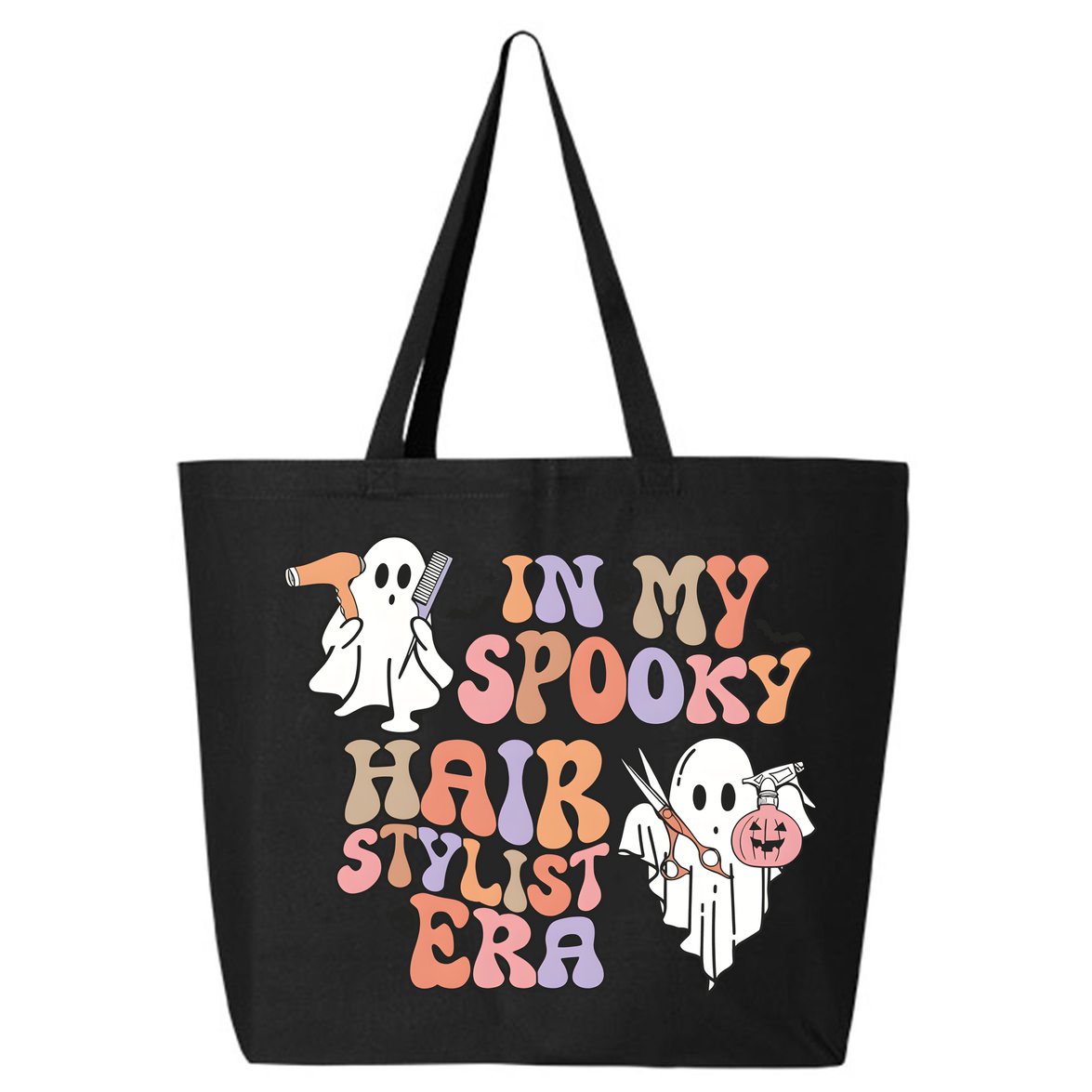 In My Spooky Hair Stylist Era Hairdresser Halloween 25L Jumbo Tote